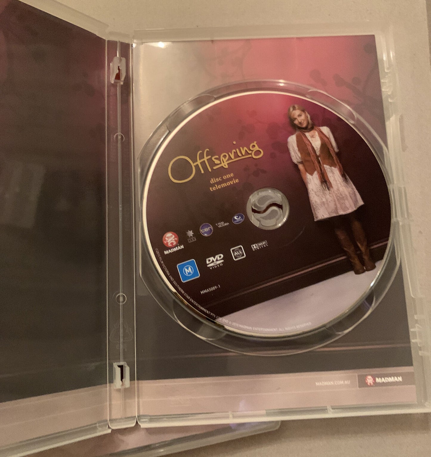 DVD 5 Disc OFFSPRING Complete Season 1 Slip Case Aussie TV Series +Telemovie