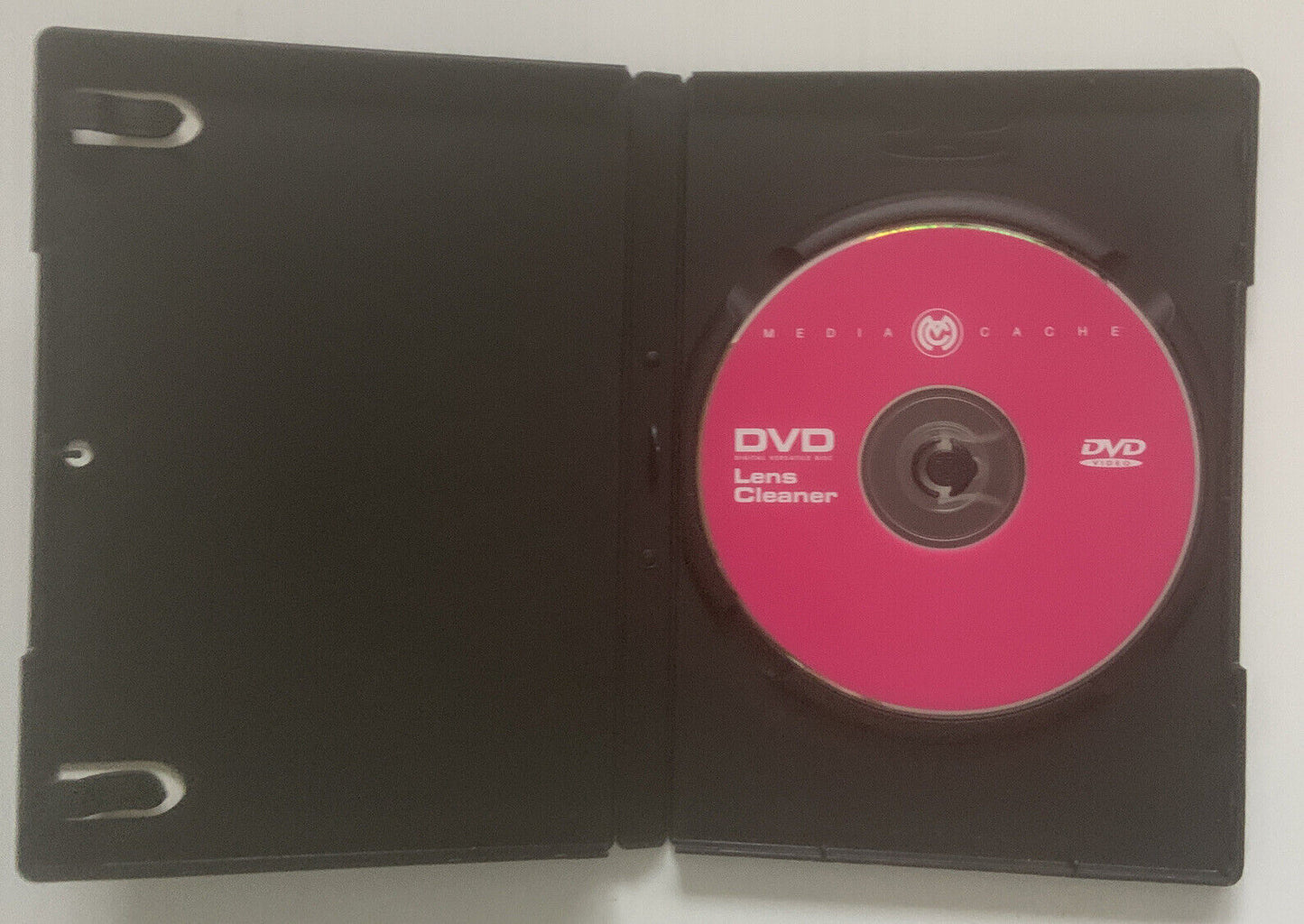 DVD Media Cache Lens Cleaner Disc MCLC 7 Original Case TV Game Consoles