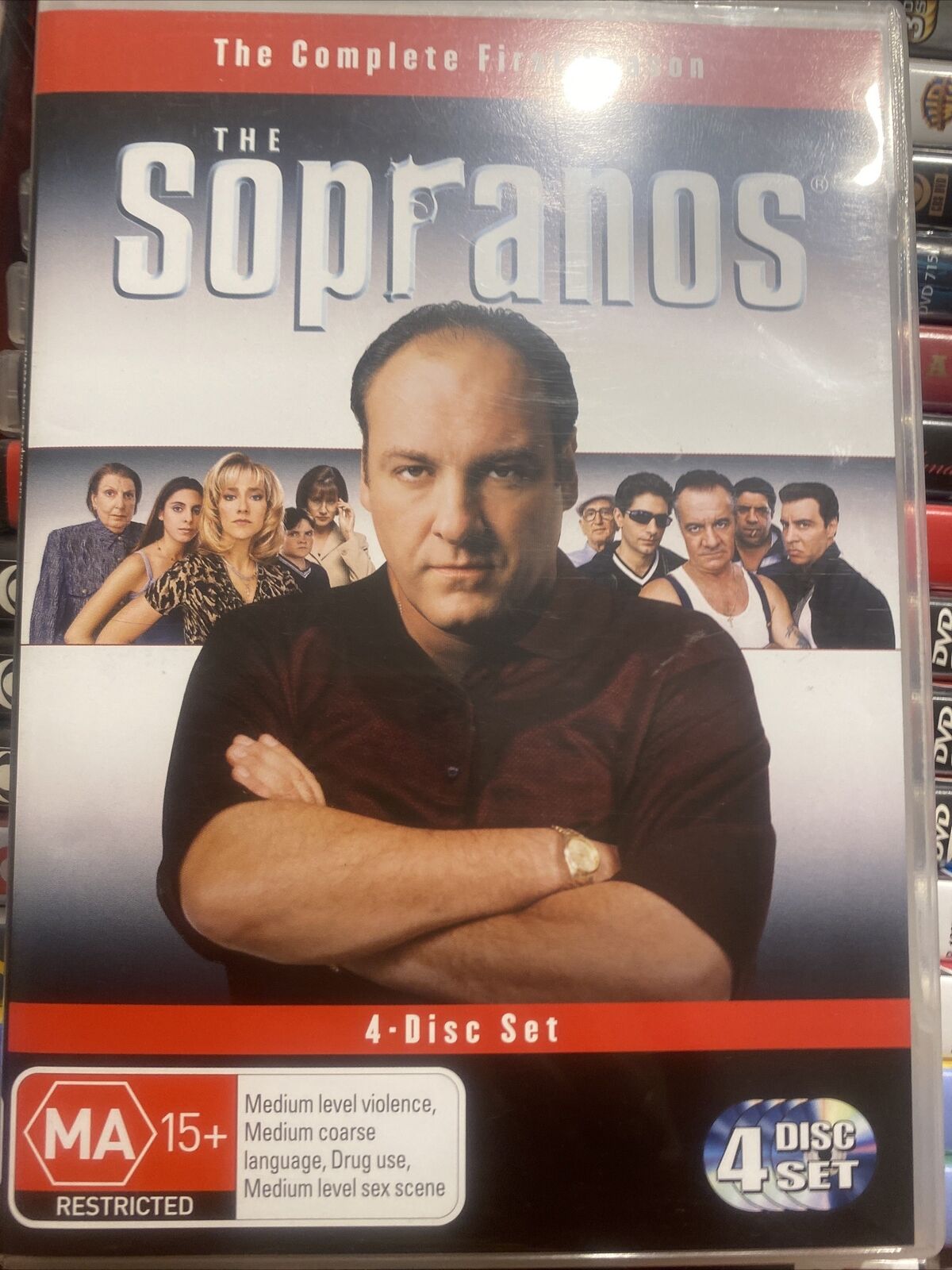DVD THE SOPRANOS The Complete First Season 1 Australia R4 4 Disc Set