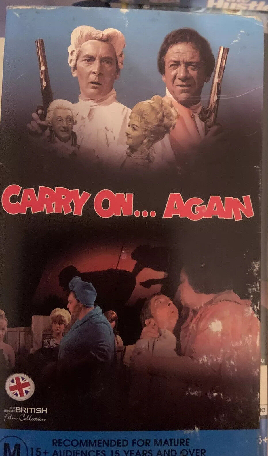 4 VHS Box Set CARRY ON AGAIN Carry On Henry That Camel Your Head Camping PG M15+