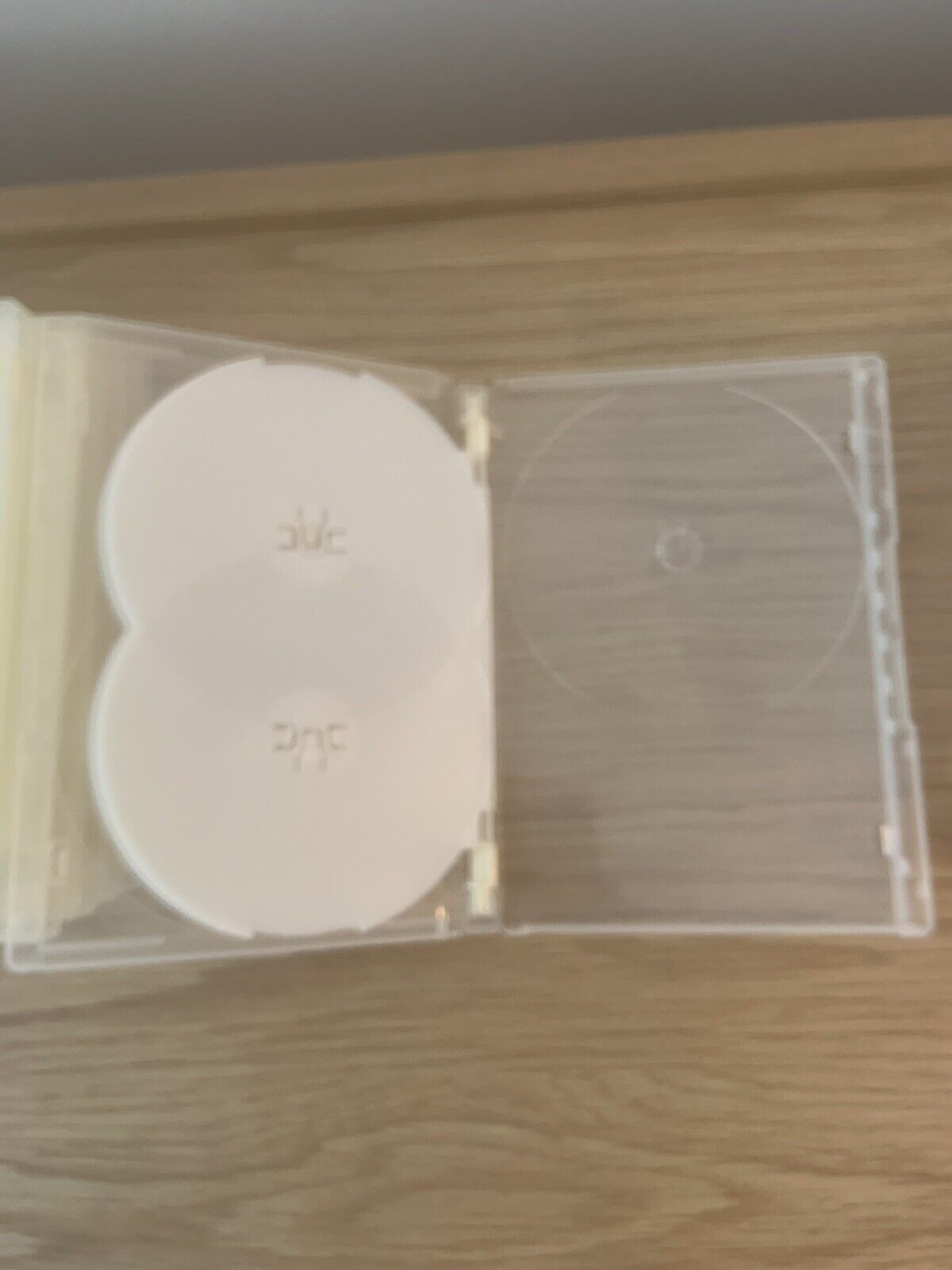1 x DVD CD Cover CaseHOLDS 6 Discs Clear 25mm Quality Replacement Title Sleeve