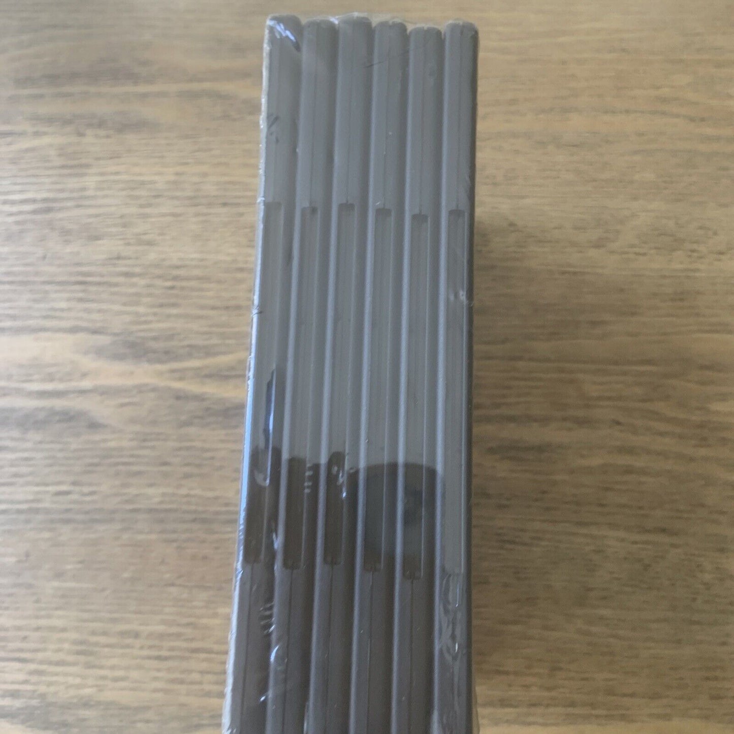 SAS CD DVD Cover x6 Double Black 7mm Slim Quality Slimline Spine Disc Case NEW