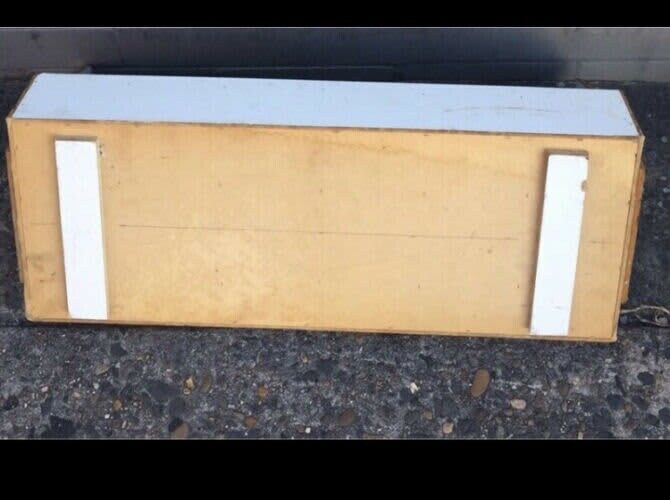 Tool Box Vintage 66cm Wooden Steel Trim Craft Storage Box ToolBox Carry Case