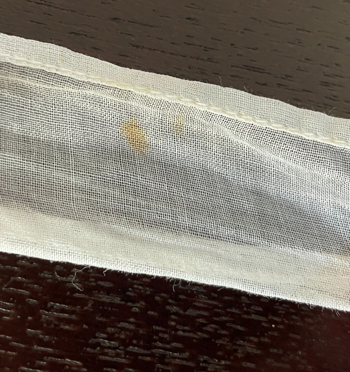 HALF APRON Vintage Retro Tulip Applique Multicolour Check Waist Tie Sz 8 10