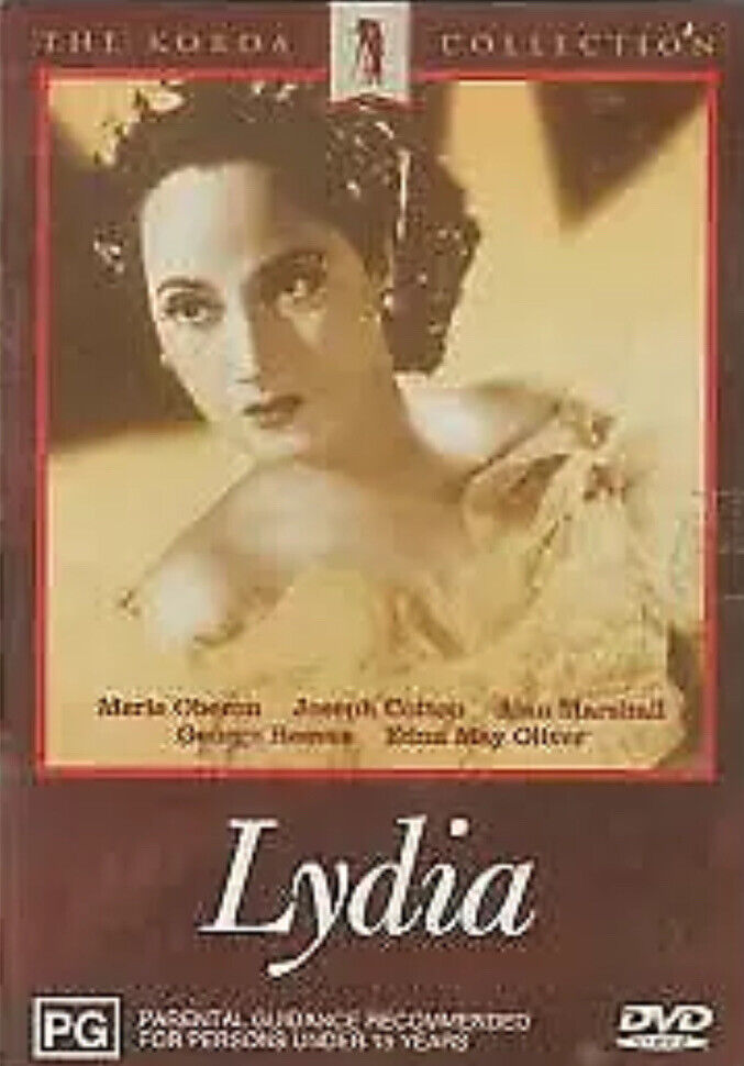 DVD LYDIA Hollywood Movie Classic R4 Merle Oberon Joseph Cotten 1941 Like NEW