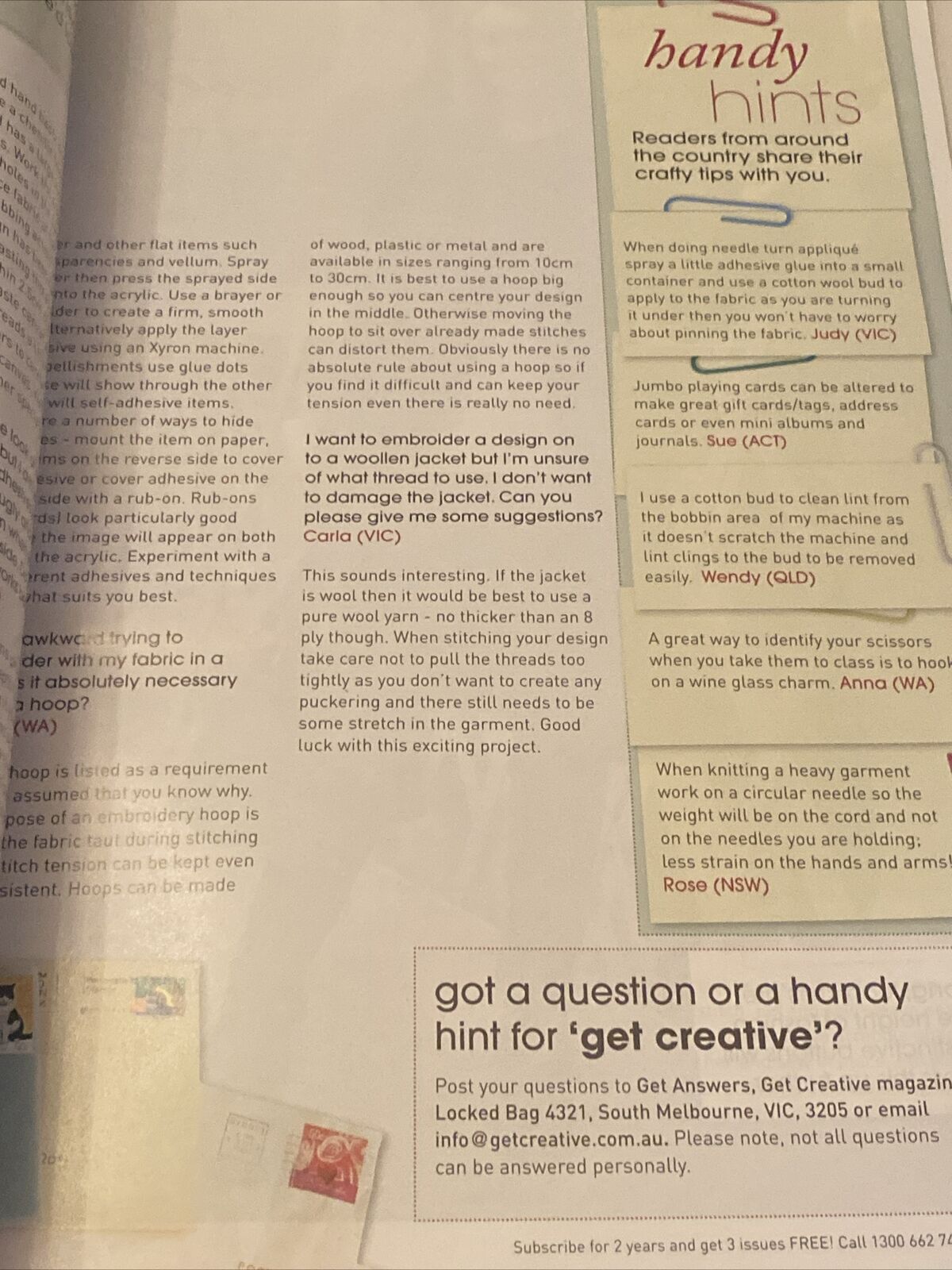PB Get Creative Magazine Passionate About Crafts July 2008 Vol 4 Issue 9 NEW