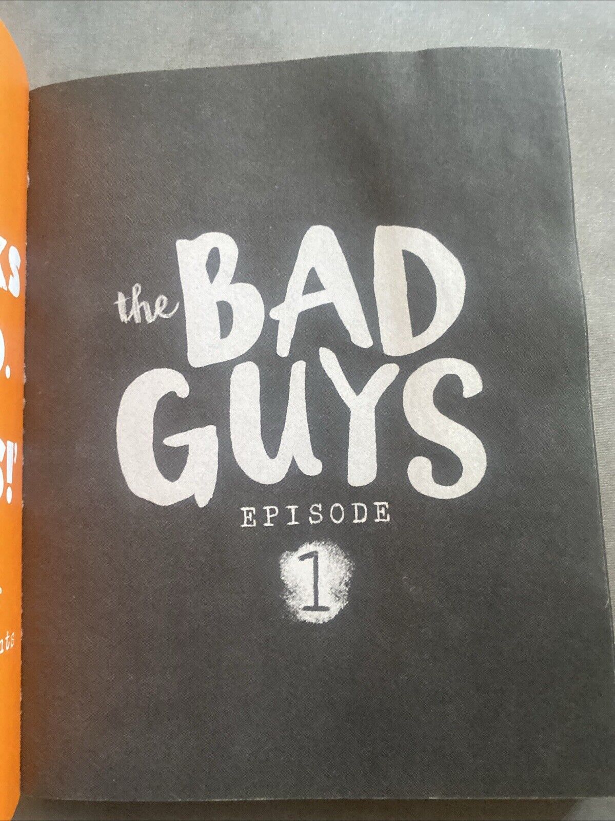 THE BAD GUYS Episode 1 By Aaron Blabey 2015 Animation 137 Pg PB Comic Book
