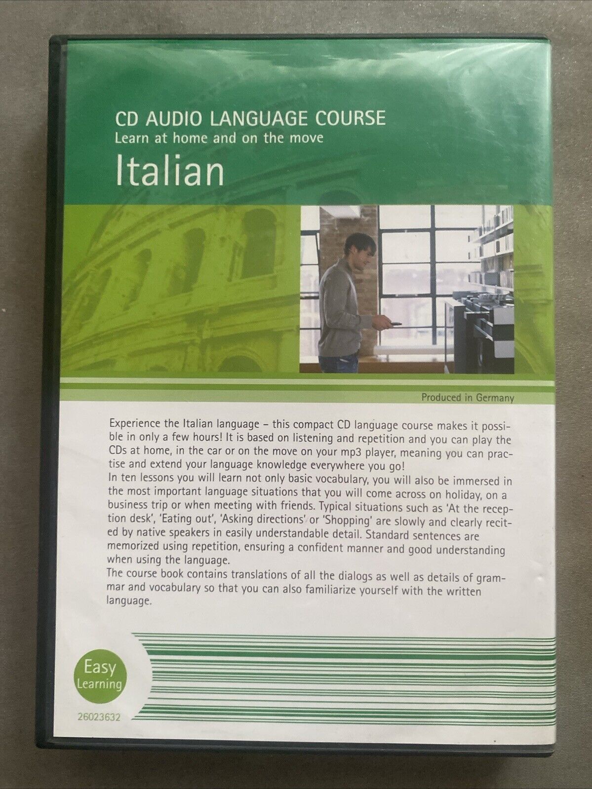ITALIAN CD AUDIO LANGUAGE COURSE 2 CDs Course Book also MP3 Format Easy Learning