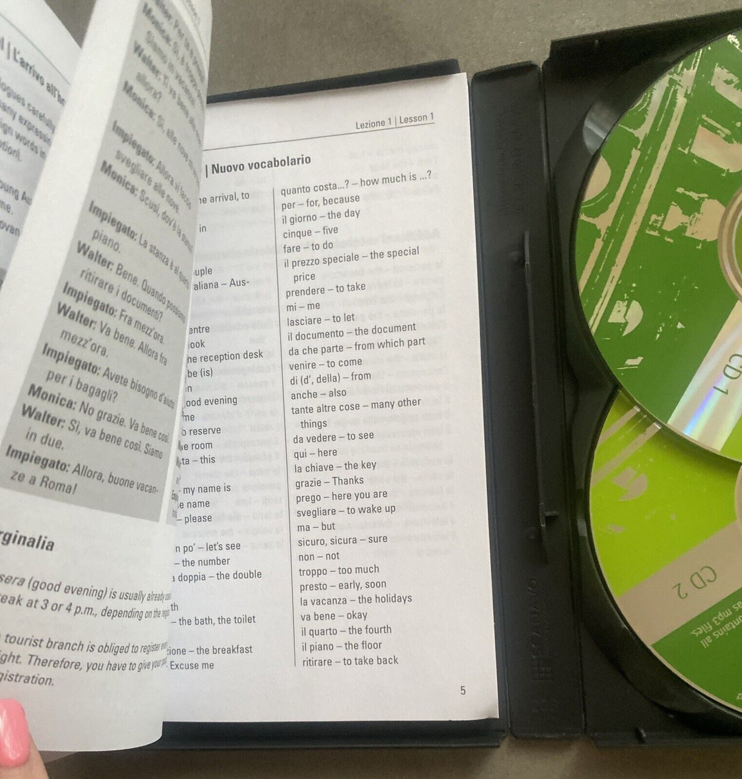 ITALIAN CD AUDIO LANGUAGE COURSE 2 CDs Course Book also MP3 Format Easy Learning