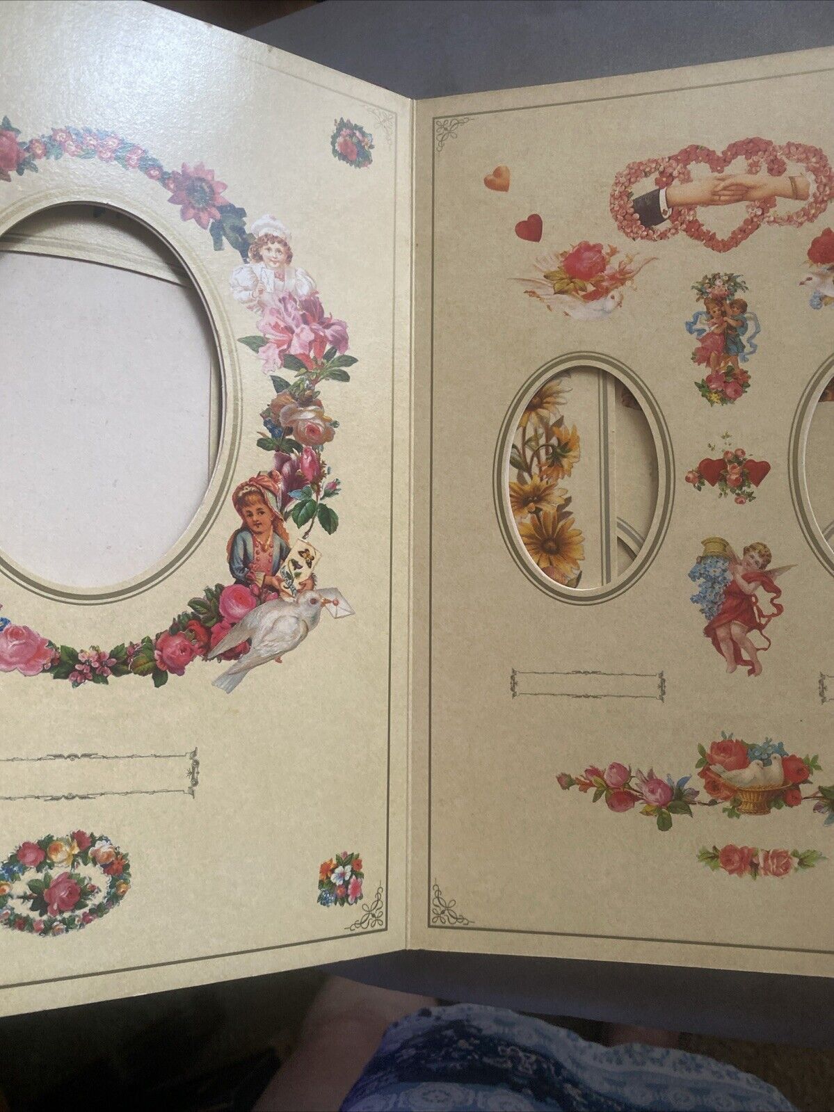 VICTORIAN Photograph Album 1996 Joanna Lorenz Roses Annes Publishing NEW HC
