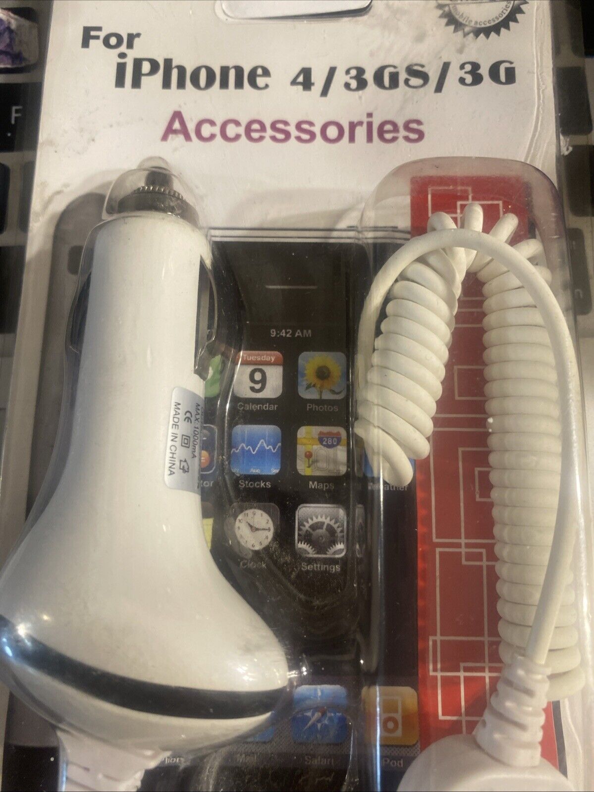 Car Charger Cigarette Lighter For Apple IPhone 4 3GS 3G iPod iTouch Classic USB