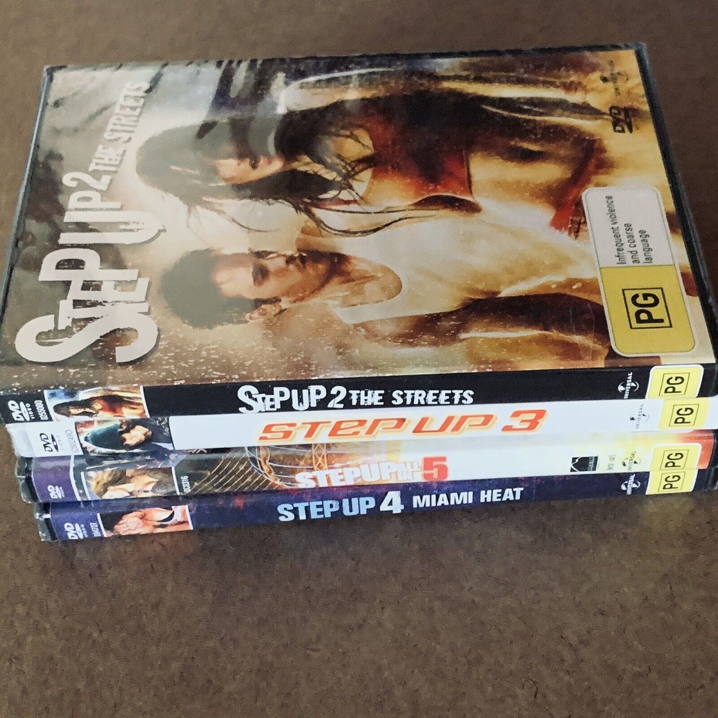 DVD STEP UP 4 Movie Bundle 2 3 4 5 Drama Dance Music Performing Arts Sealed NEW