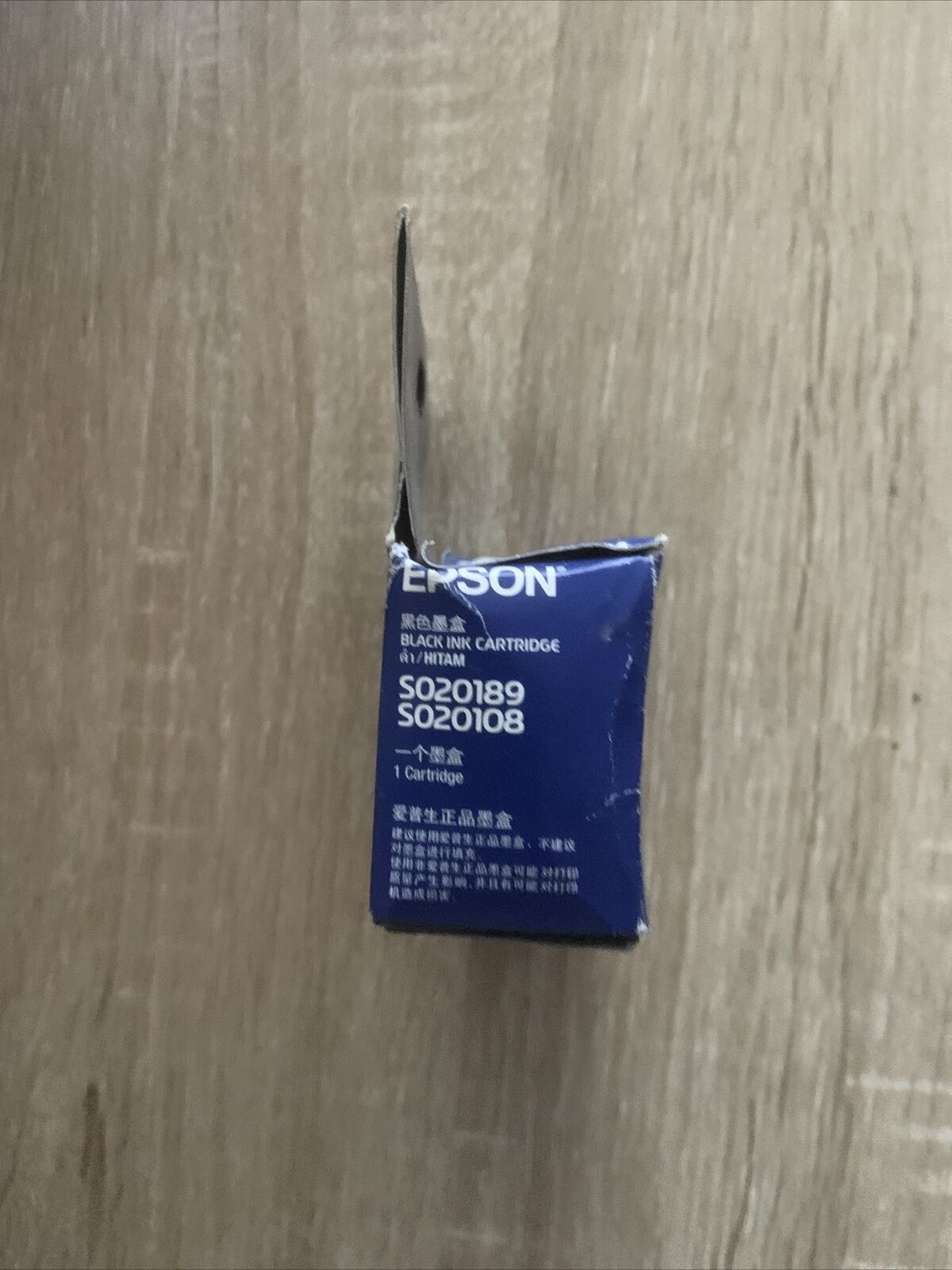 EPSON INK CARTRIDGE STYLUS COLOUR 40 BLACK S020189 S020108 Sealed Old Stock NEW