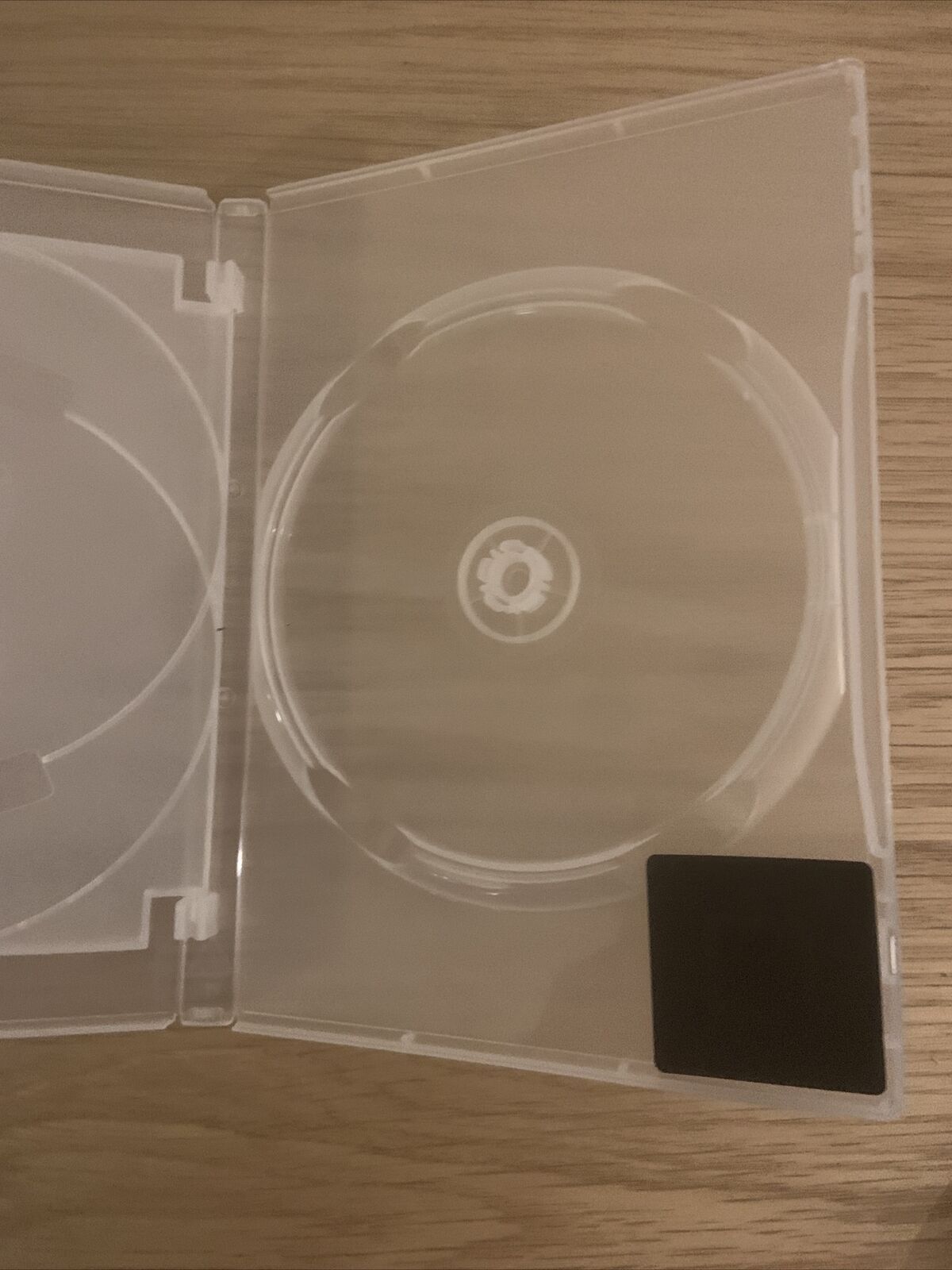 3x DVD CD Cover Case HOLDS 4 DISCS & Booklet Clear 25mm Replacement Title Sleeve