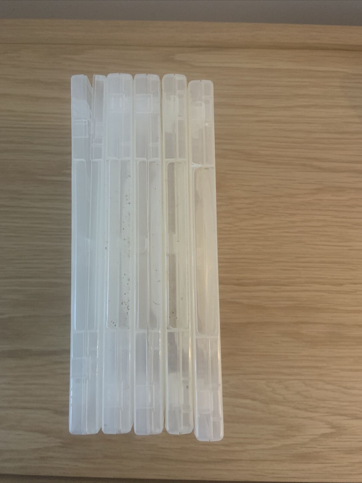 5x Single DVD CD Cover Case Clear 25mm HOLDS 1 Disc & Booklet Replacement Sleeve