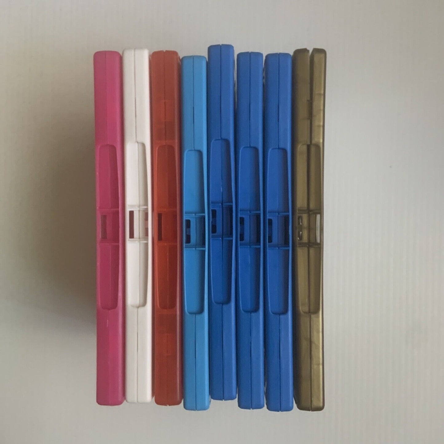 8x DVD CD Cover Case HOLDS 1 Disc & Booklet 25mm Replacement Title Sleeve