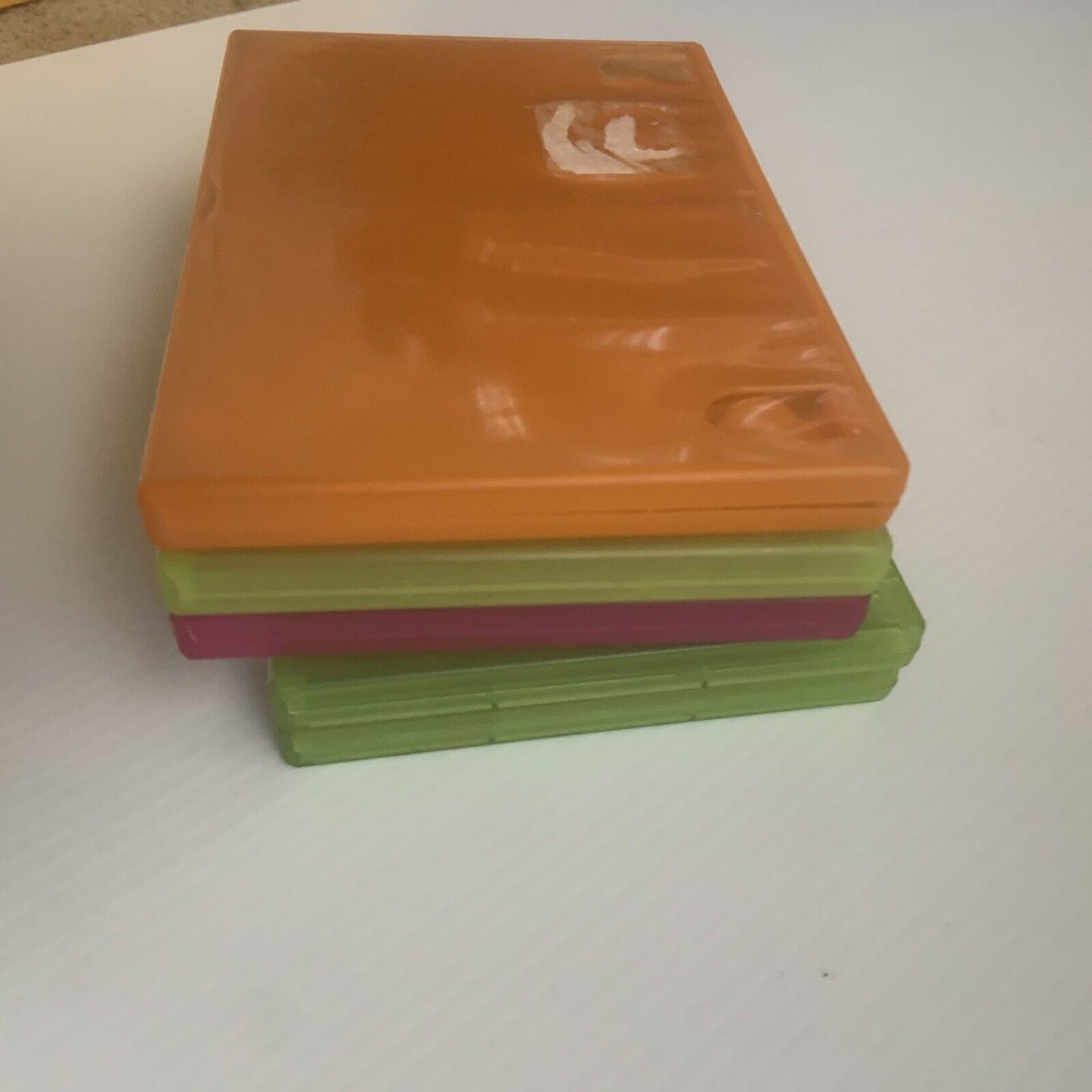 5x DVD CD Cover Case HOLDS 1 Disc Single 25mm Booklet Replacement Sleeve Colour