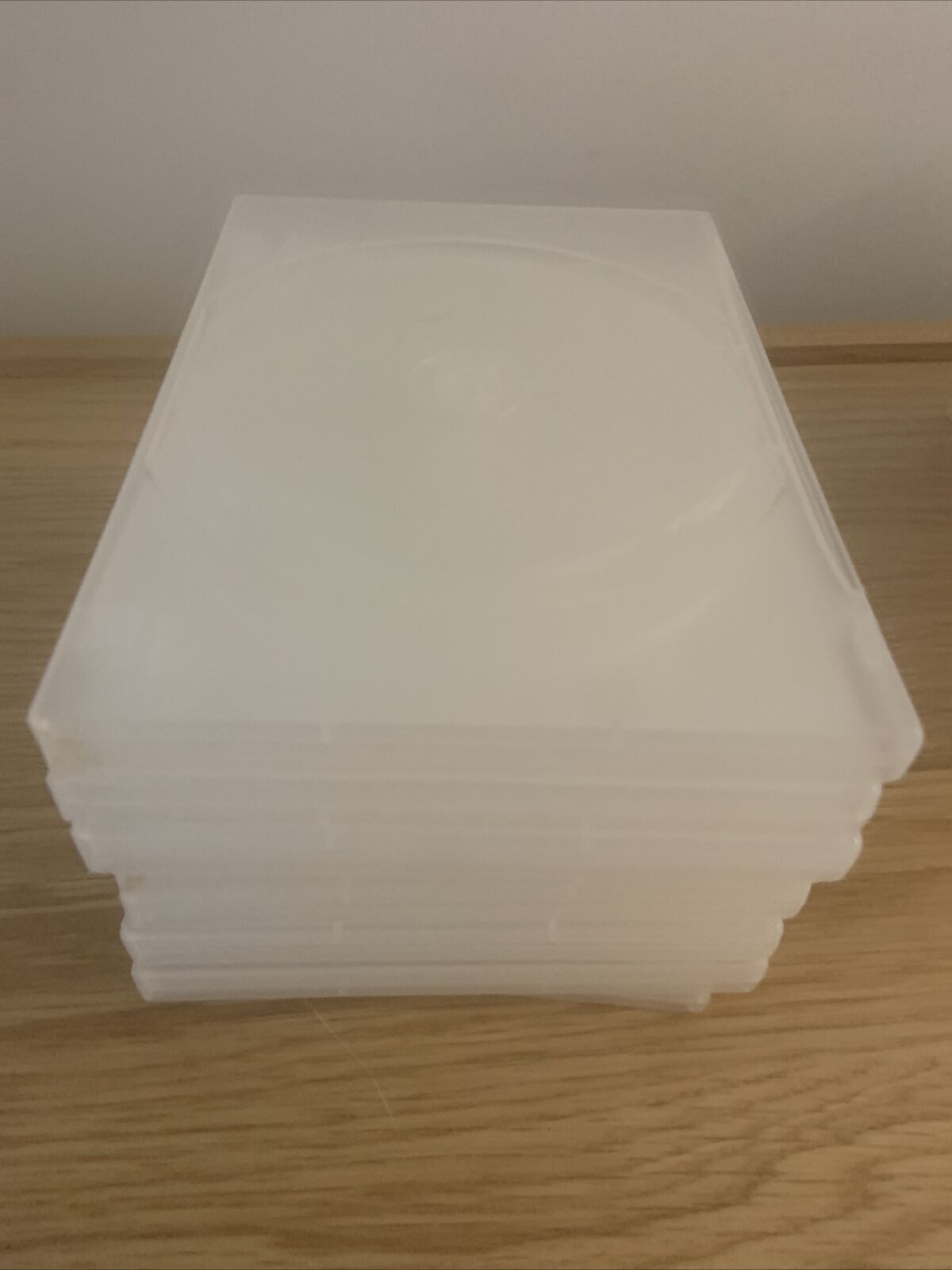 8 x DVD CD Cover Case HOLDS 3 DISCS Booklet Clear 25mm Replacement Title Sleeve