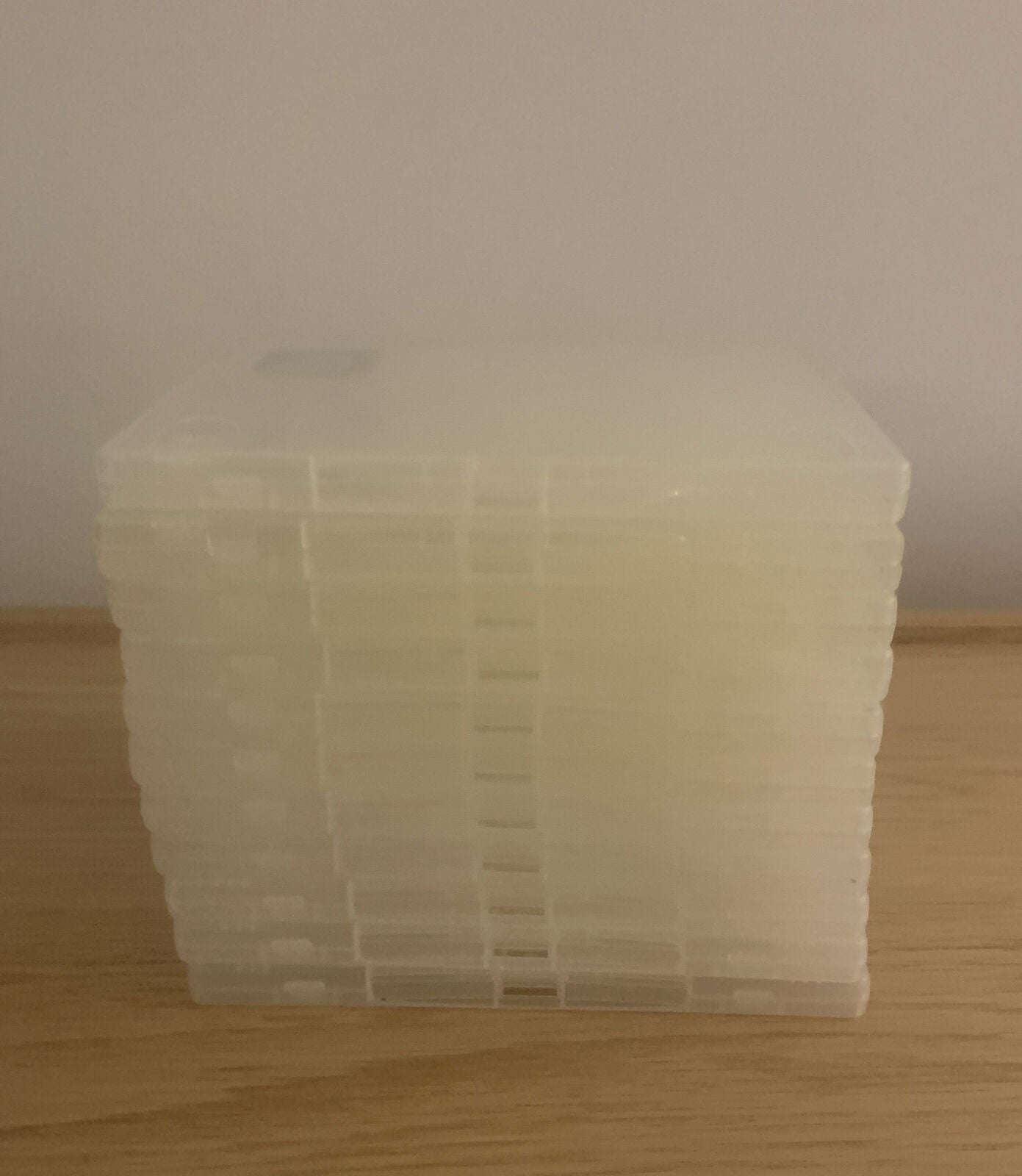 11 x DVD CD Cover Case HOLD 1 Disc & Booklet Clear 25mm Replacement Title Sleeve