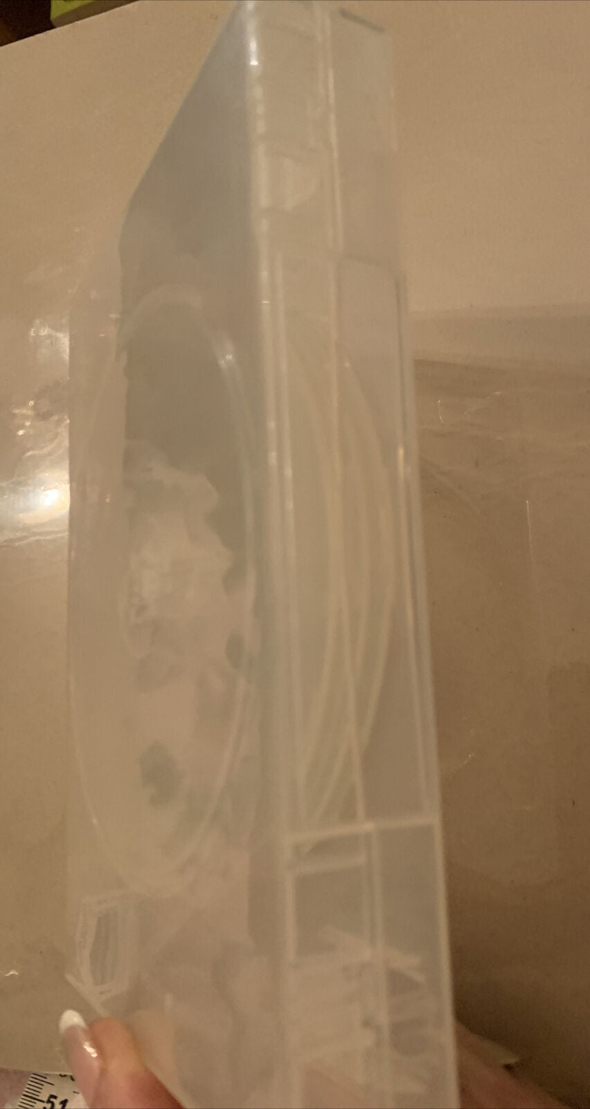 1 x CD DVD Cover Case 6 Disc Clear 25mm EMPTY Replacement Title Sleeve Fat Case