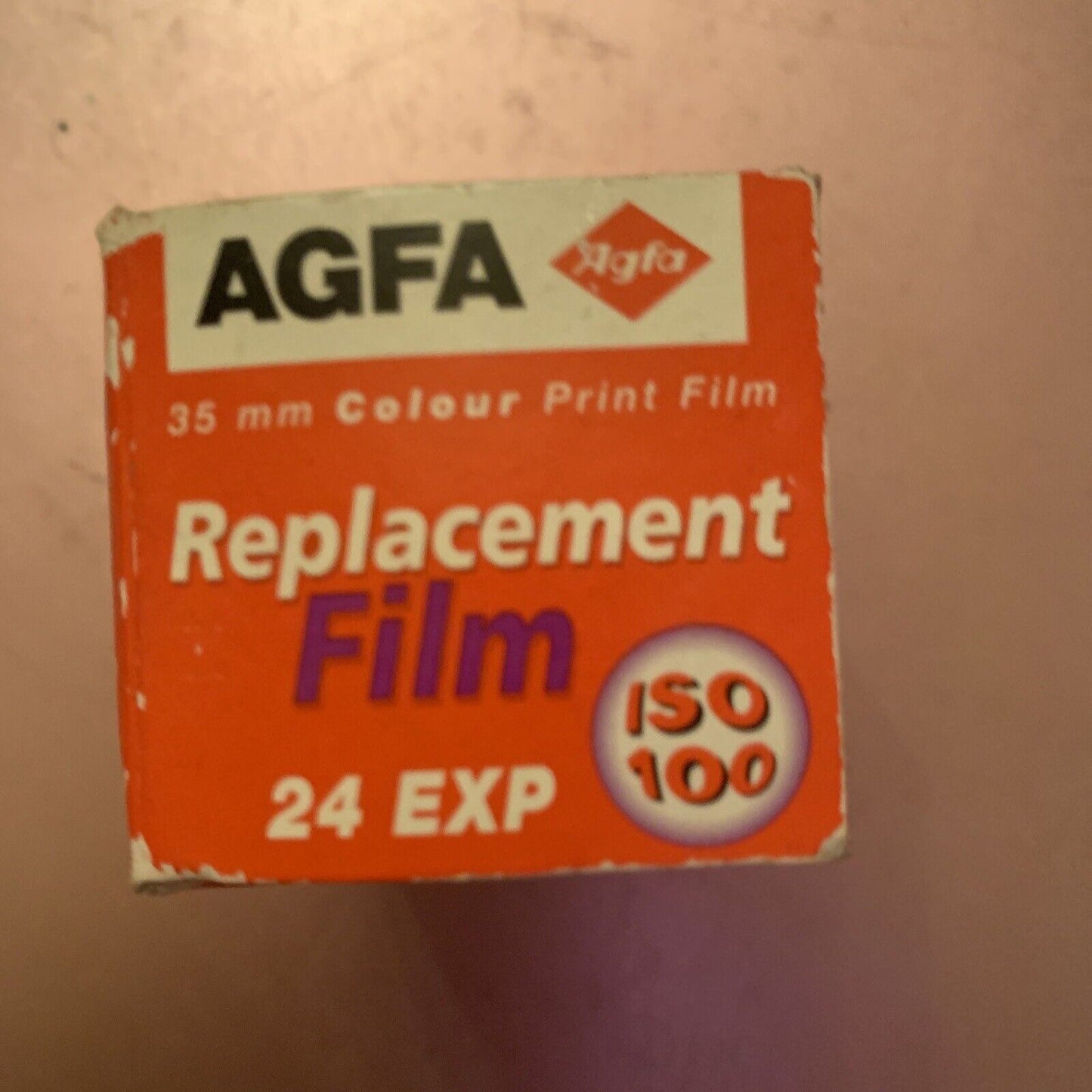 CAMERA FILM AGFA ISO 100 Process Before 09 2005 NOS Sealed Photograph NEW
