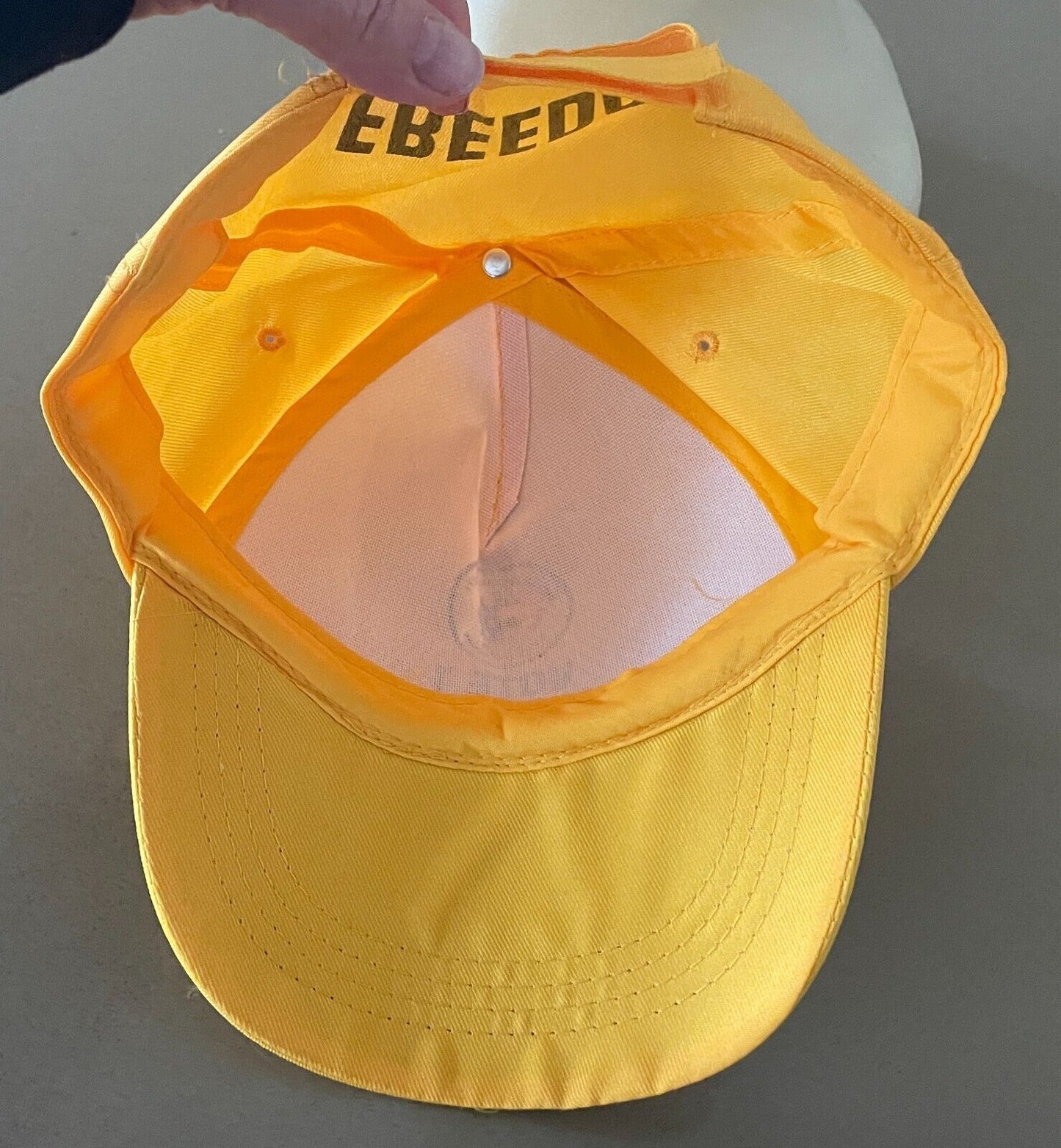 Cap 2022 UNITED AUSTRALIA PARTY Vote 1 Clive Palmer Politics UAP Yellow Hat NEW