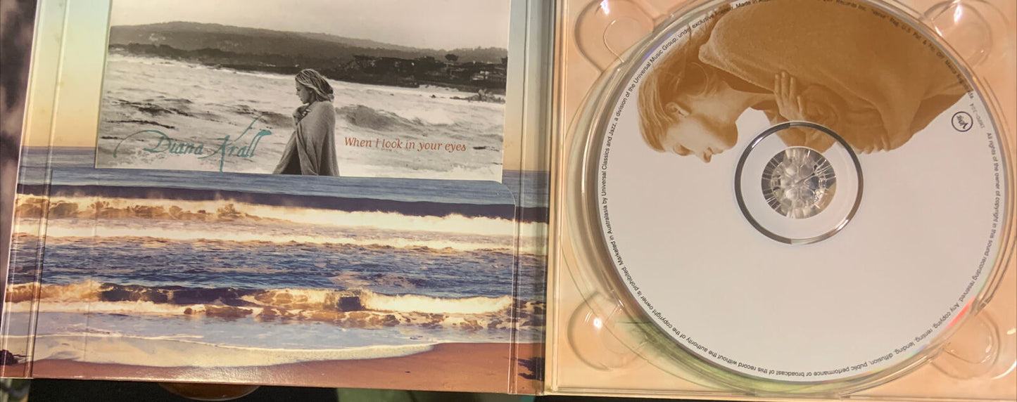 CD When I Look in Your Eyes by Diana Krall Music Digi-Pak 1999 Devil May Care