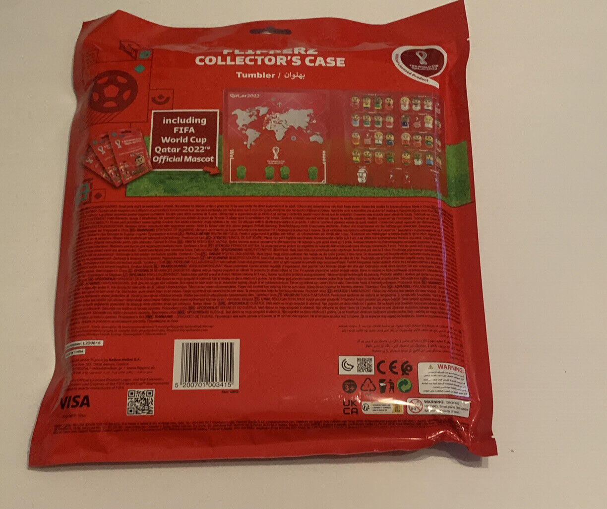 Collectors Case FIFA World Cup QATAR 2022 Flipperz Factory Sealed NEW