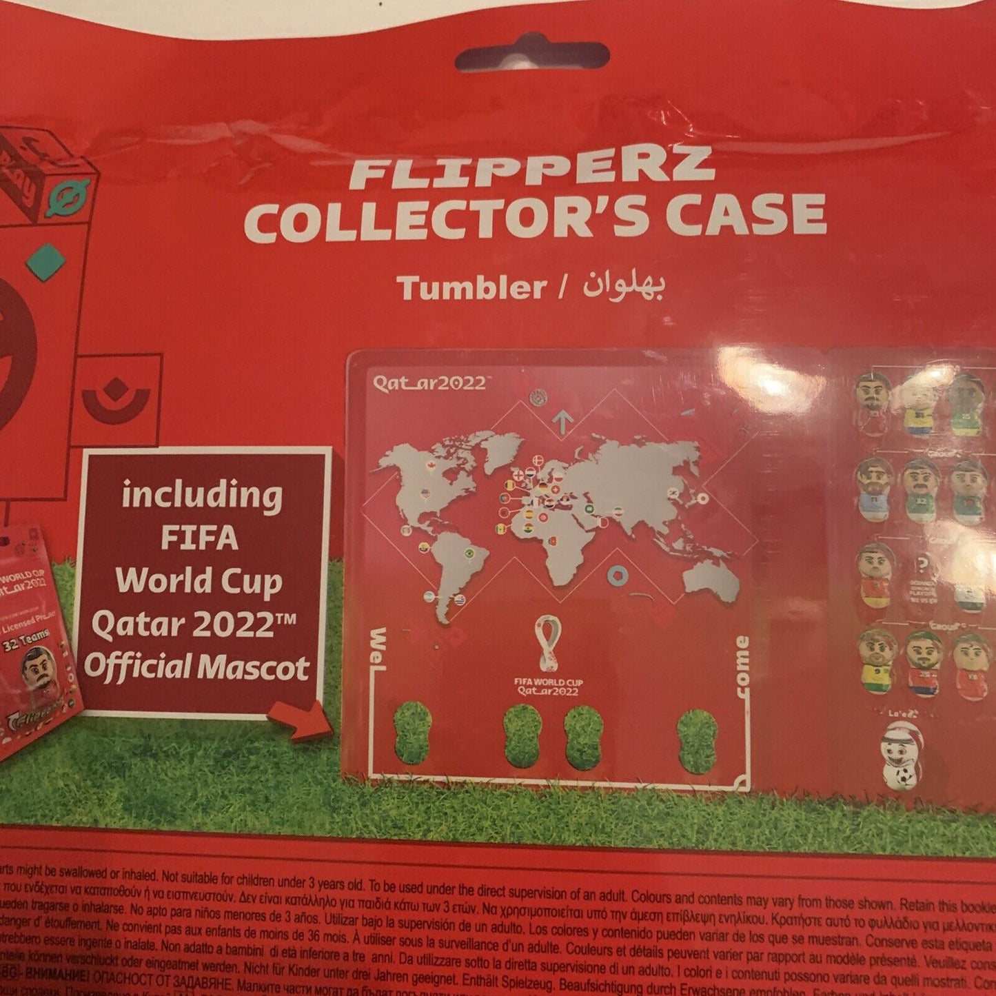 Collectors Case FIFA World Cup QATAR 2022 Flipperz Factory Sealed NEW