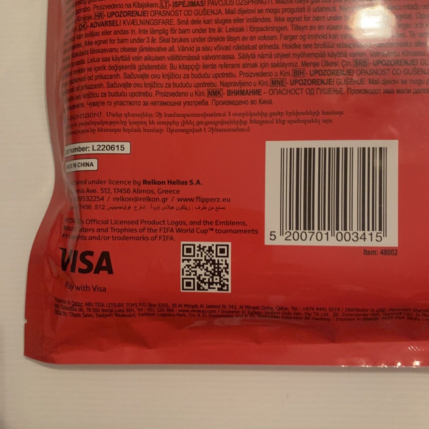 Collectors Case FIFA World Cup QATAR 2022 Flipperz Factory Sealed NEW
