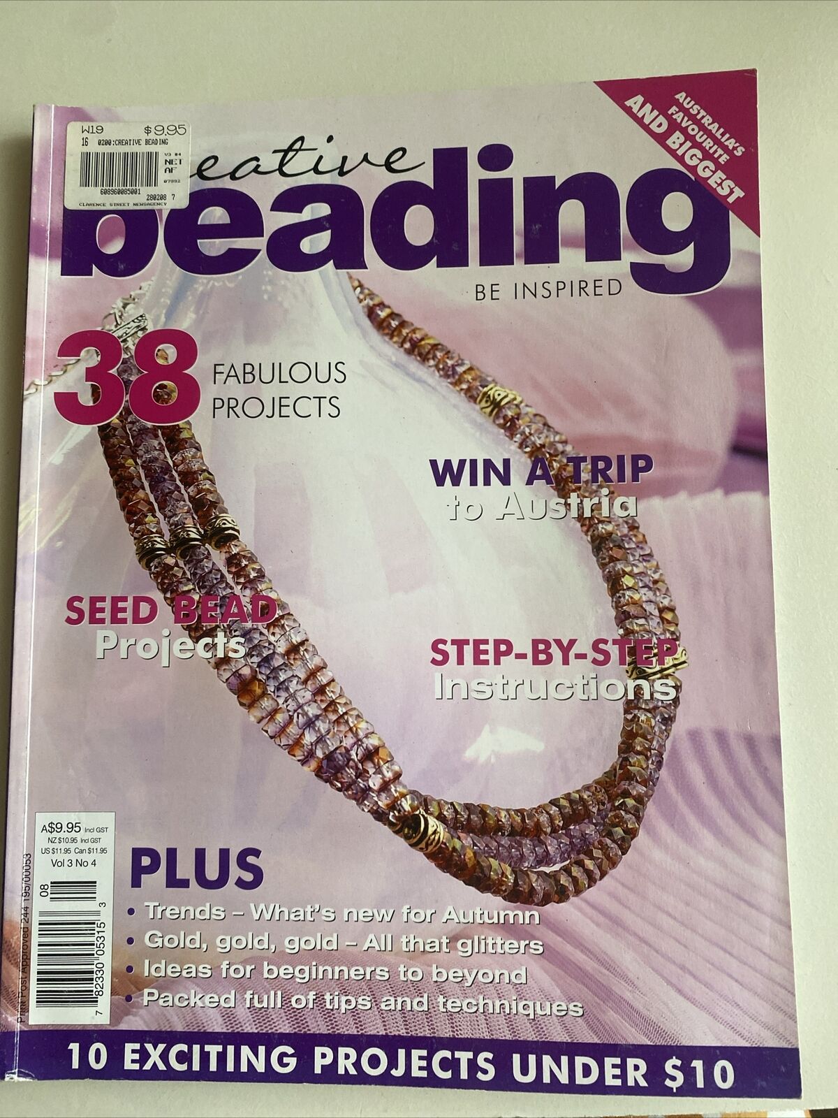 Creative Beading Magazine Volume 3 No 4 Instructional 130 pages