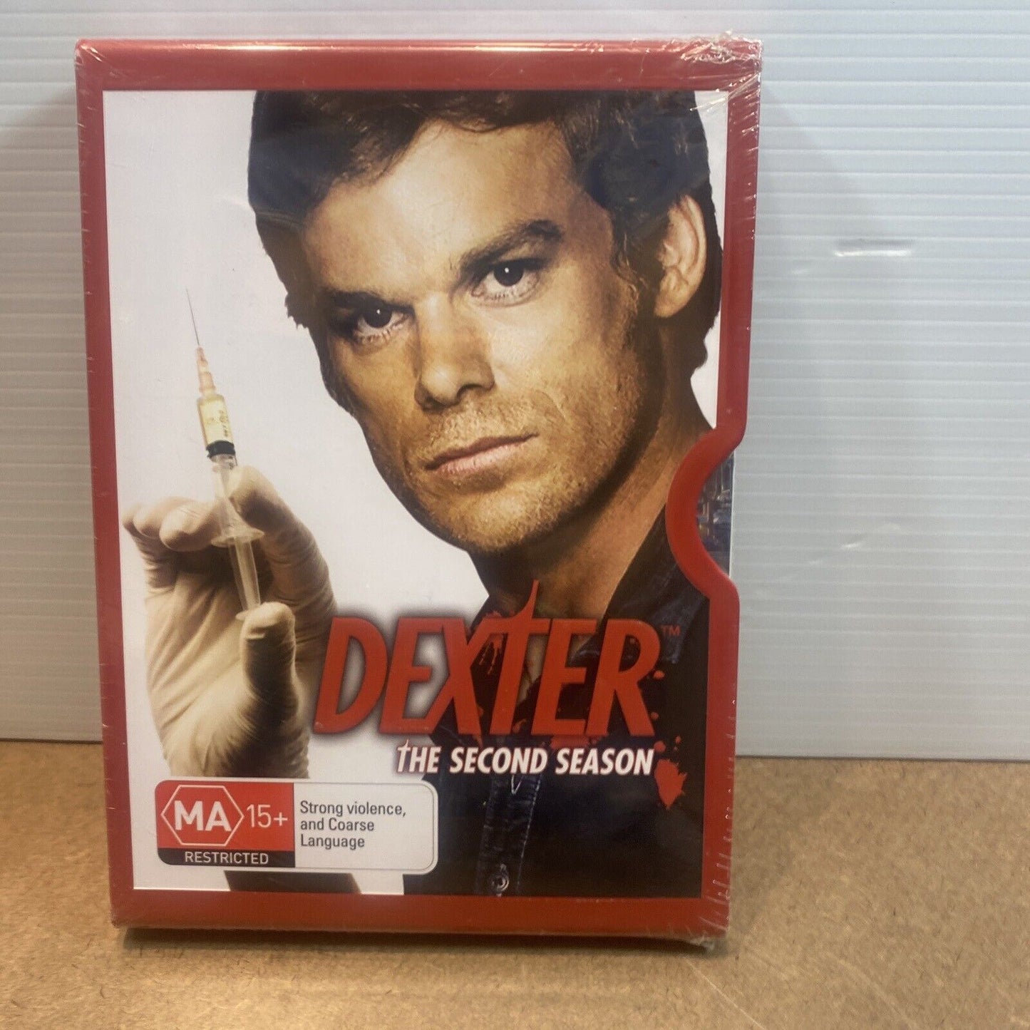 DVD DEXTER Second Season 2nd Series Dark Cult Metal Case Sealed NEW TV Series