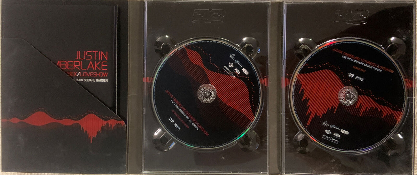 DVD X2 Futuresex / Loveshow Live from Madison Square Garden Justin Timberlake