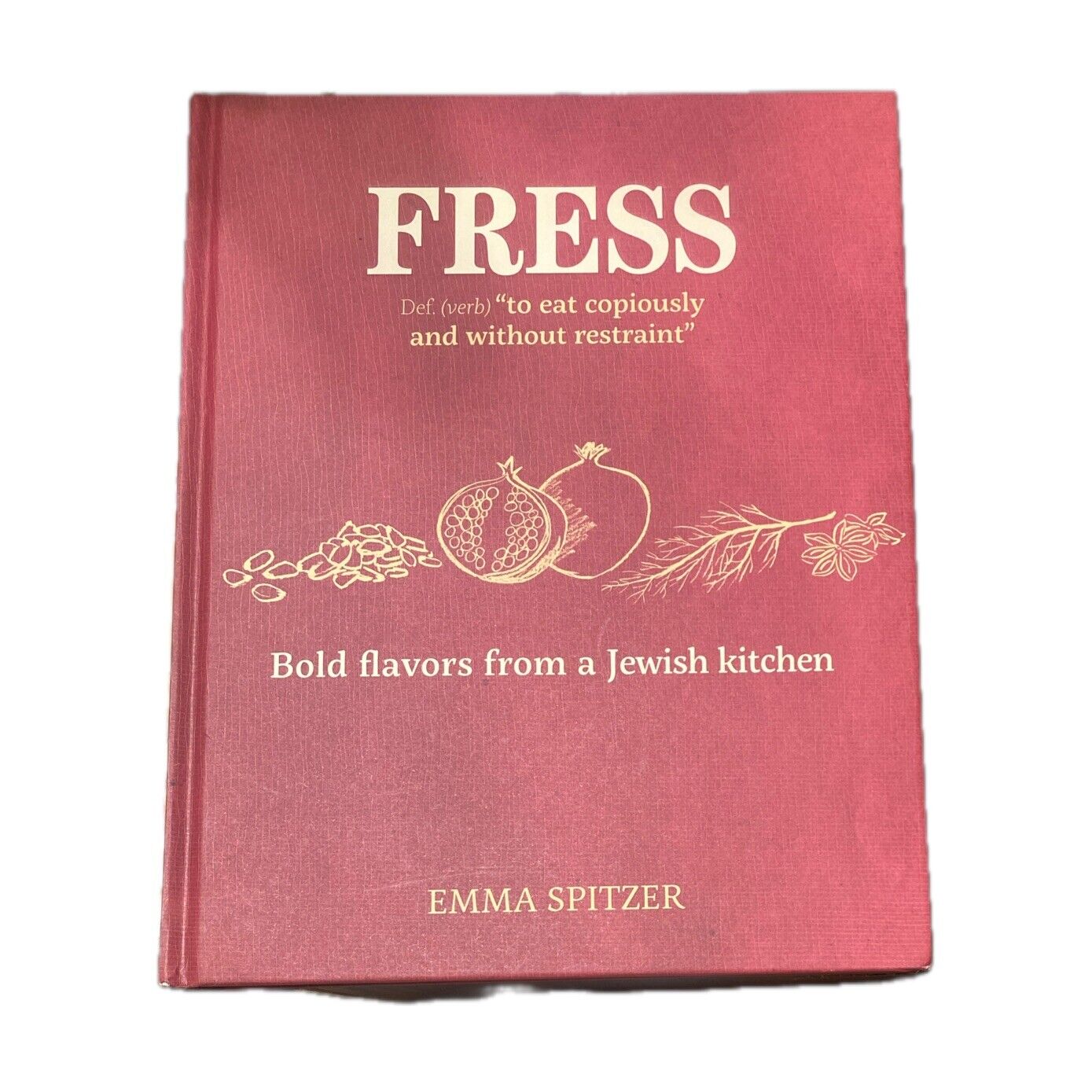 FRESS Bold Fresh Flavours from a Jewish Kitchen Emma Spitzer HC Cookbook Recipes