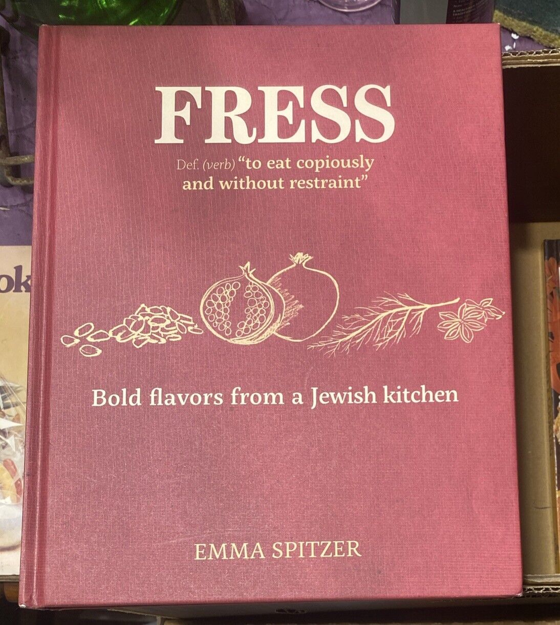 FRESS Bold Fresh Flavours from a Jewish Kitchen Emma Spitzer HC Cookbook Recipes
