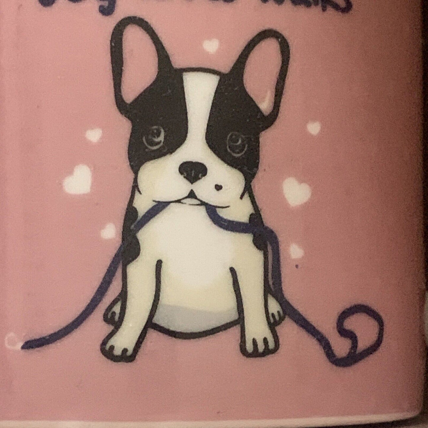 Mug “MUM" Puppy Dog Walks Birthday Mothers Day Gift Office Coffee Cup Xmas NEW