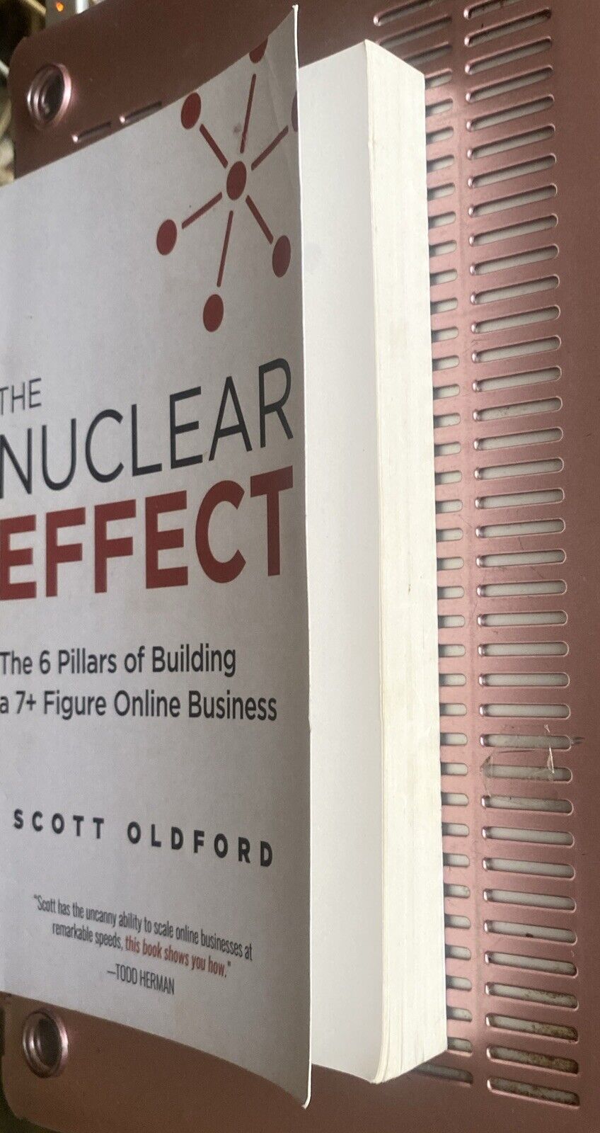 PB Book THE NUCLEAR EFFECT The 6 Pillars of Building a 7+ Figure Online Business