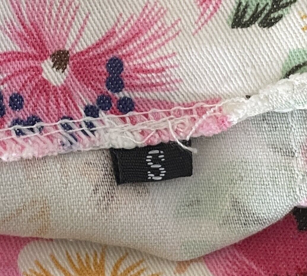 STRAIGHT SKIRT Floral Print High Waist Stretch Girls Size 9 10