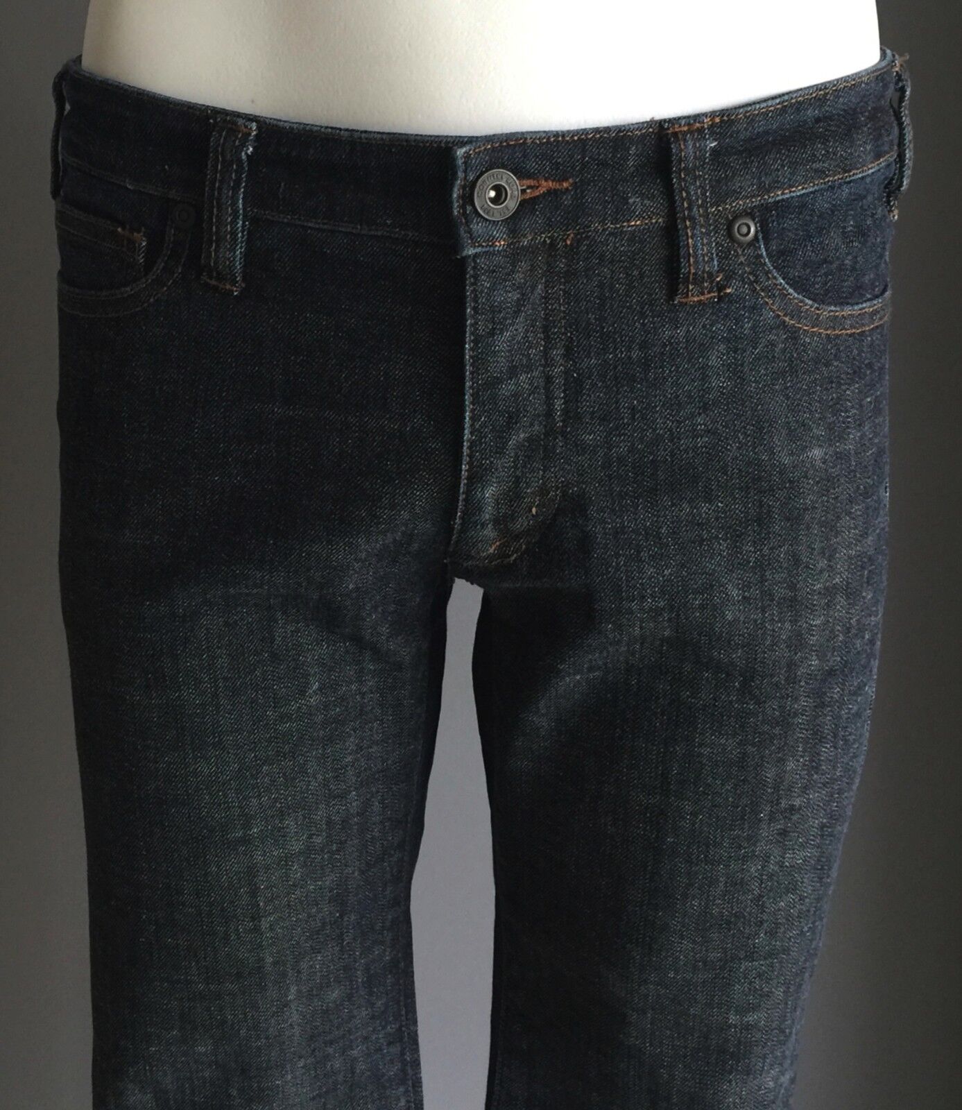 COUNTRY ROAD Denim Jeans Blue Low Rise Skinny Leg Dark Wash Size 8 Ladies