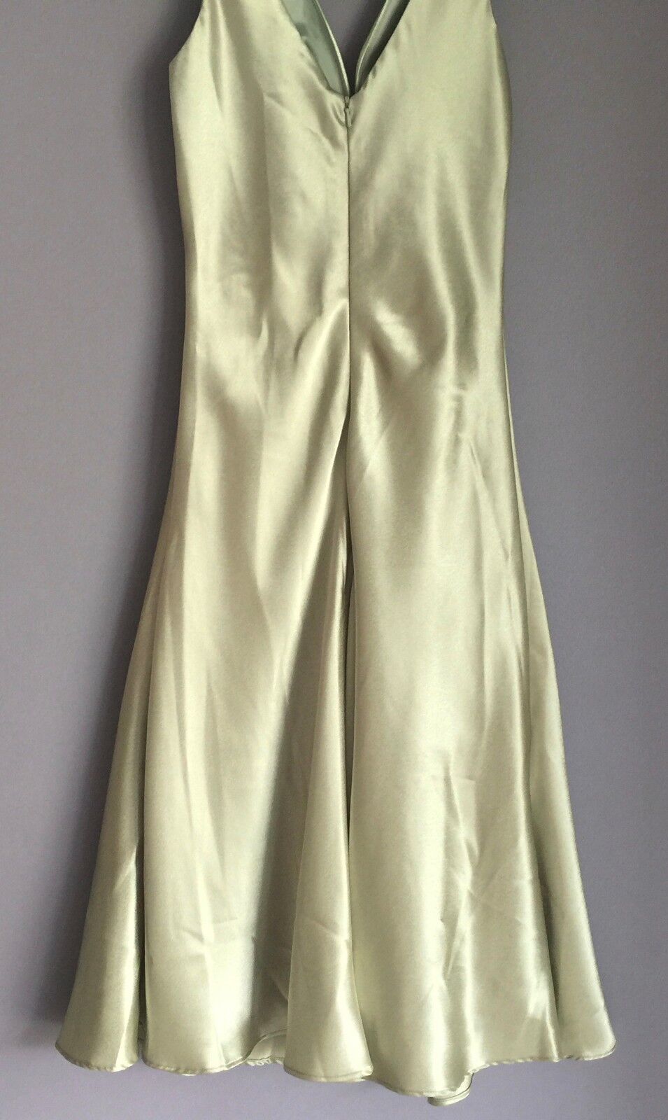 ANGELINE Dress Soft Green Knee Length Frock Party Formal Ladies Size 6 NEW