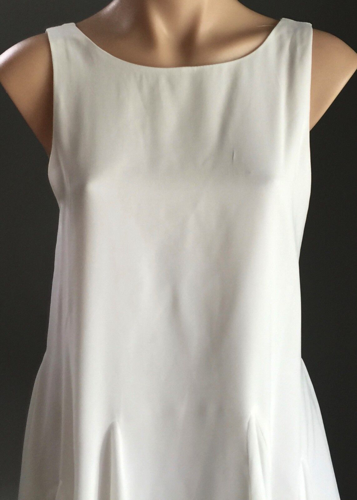 LIONESS Dress Mini White Sleeveless Flare Ladies Size 10 Party Frock