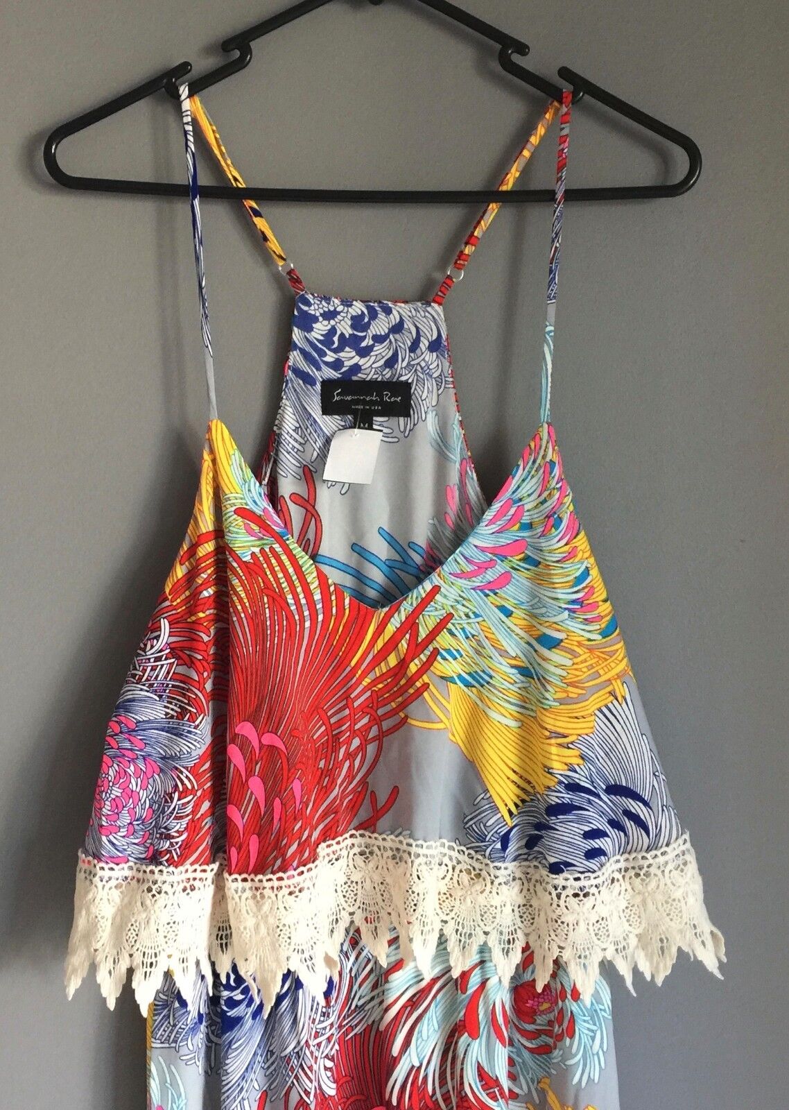 Maxi Dress SAVANNAH RAE Floral MultiColoured Ladies Size L 10 12 Gorgeous