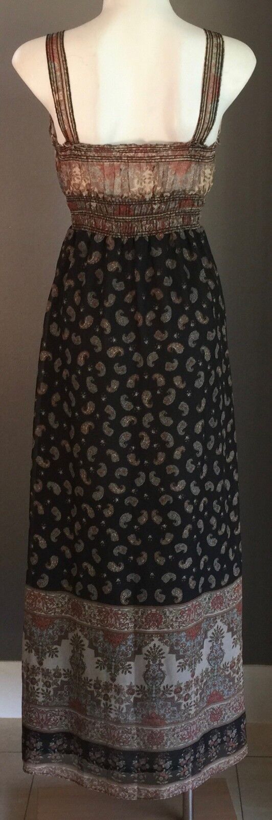 Maxi Dress DON'T ASK AMANDA MultiColoured & Print Ladies Size S 8 Gorgeous