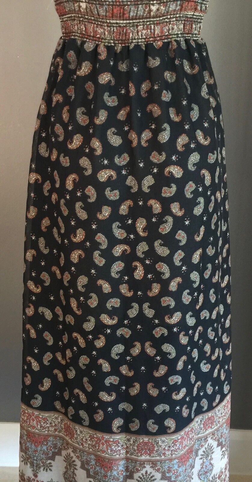 Maxi Dress DON'T ASK AMANDA MultiColoured & Print Ladies Size S 8 Gorgeous