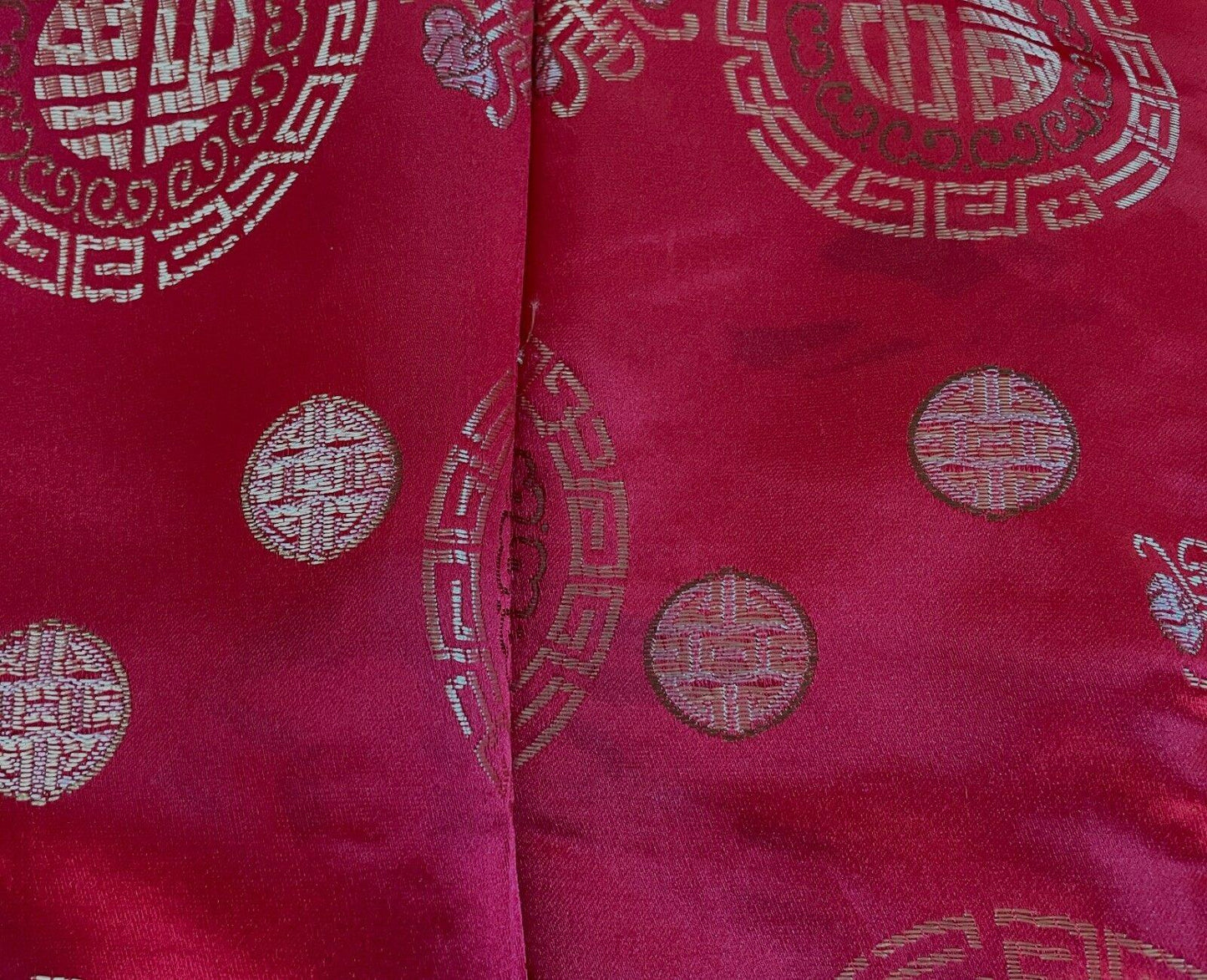 CHEONGSAM Traditional Chinese Style Dress Qipao Red Gold Pink Size S 8 10