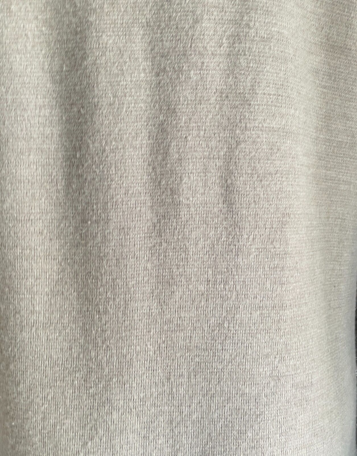 BLUE ILLUSION Coatigan Light Taupe Size XL Long Sleeve Ruffle Collar Zip Front