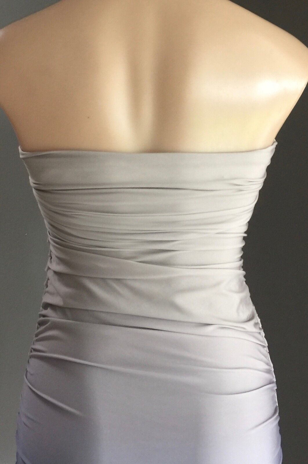 KOOKAI MINI Strapless Dress Bodycon Grey & Blue Ombre Ladies Size 2 AU 10