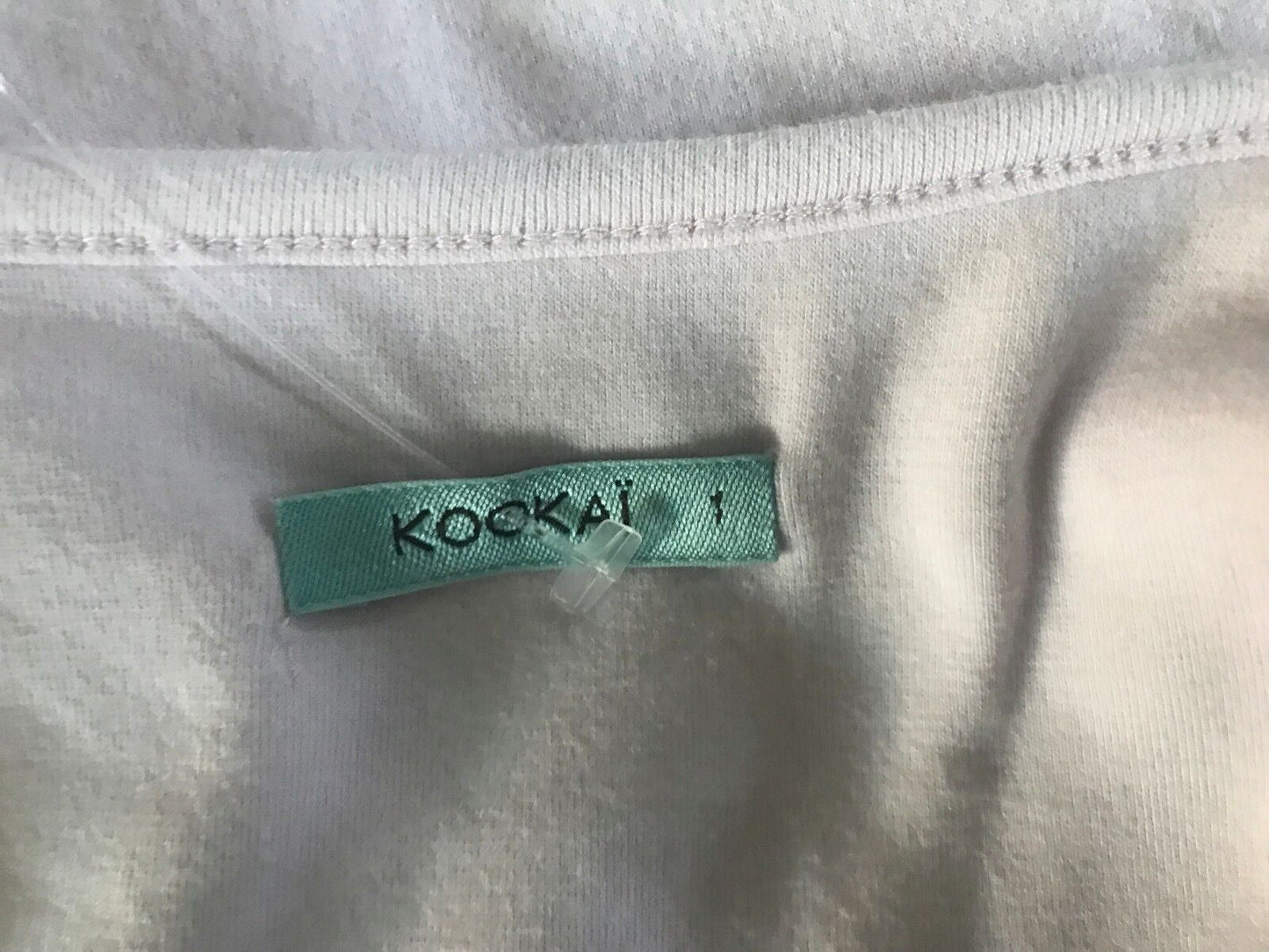 KOOKAI Bodycon Mini Dress Open Back Stretch Baby Pink Lined Size 1 AU 8 - 10