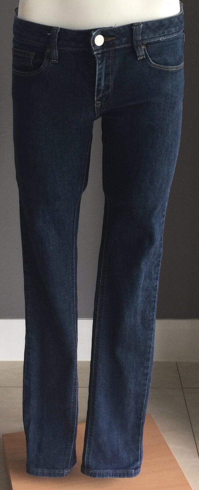 JEANSWEST Blue Denim Super Skinny Leg Low Rise Jeans Ladies Size 9