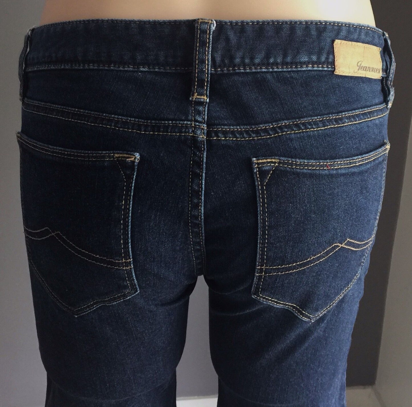 JEANSWEST Jeans Dark Wash Blue Denim Skinny Leg Ladies Size 11